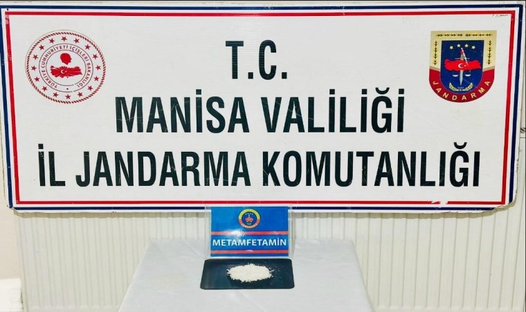 Manisada üzerinden metamfetamin çıkan şüpheli tutuklandı