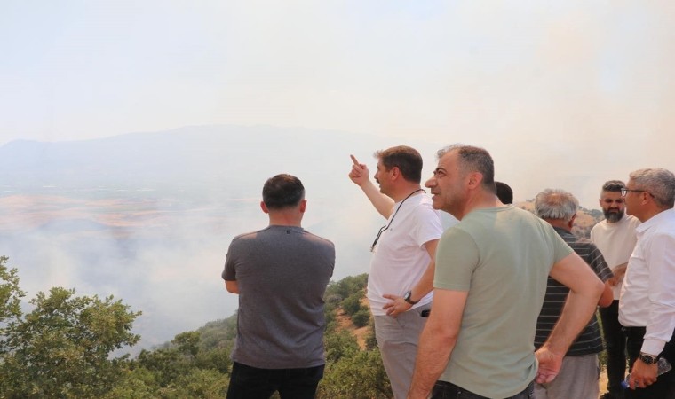 Manisadaki yangında 5 bin dönümlük alan küle döndü