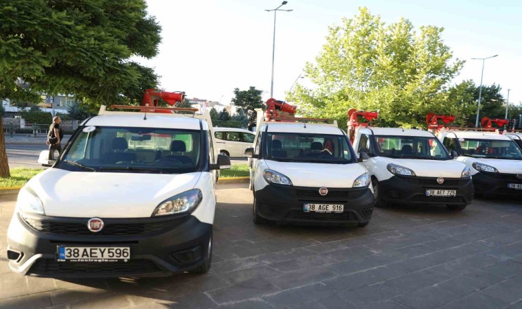 Melikgazi Belediyesinden ilaçlama çalışması