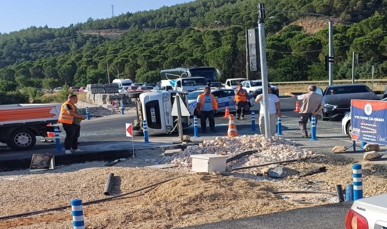 Menteşede trafik kazası: 1 yaralı