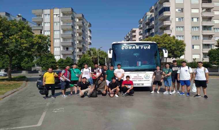 Muğlalı gençler yaz döneminde Trabzonda gençlik kamplarında