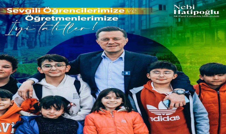 Nebi Hatipoğlu tüm eğitim camiasına emekleri için teşekkür etti