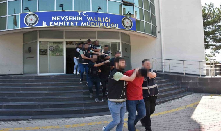 Nevşehirde uyuşturucu operasyonu: 5 kişi tutuklandı