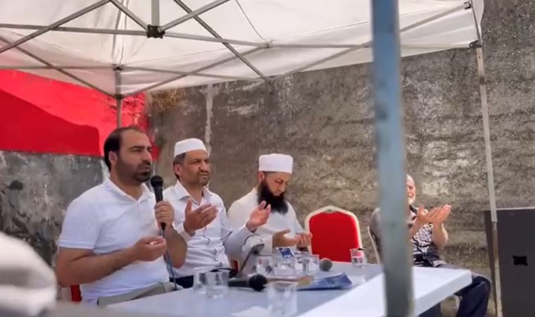 Pazaryerinde halk yağmur duasına çıktı