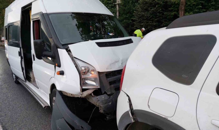 Samsunda zincirleme trafik kazası: 3 yaralı