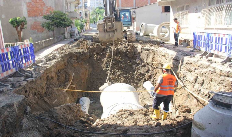 SASKİden İlkadımda altyapı çalışması