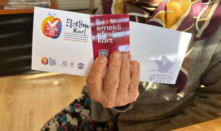 Selçuk Belediyesinden ‘Emekli Efeslim Kart projesi