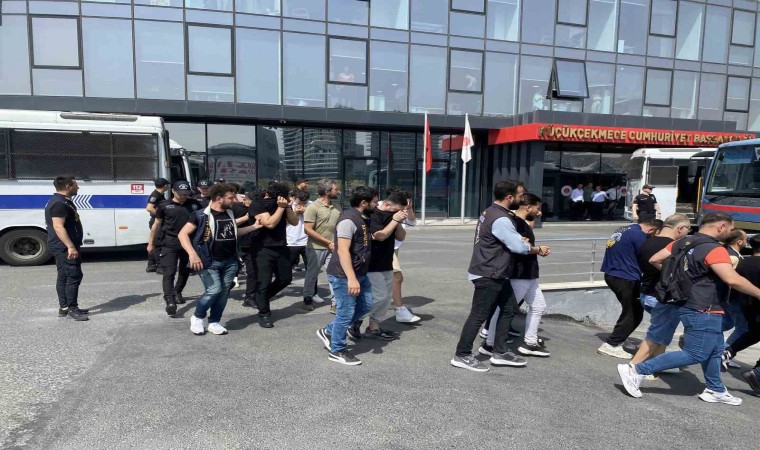 Sibergöz 44 operasyonunda gözaltına alınan zanlılar adliyeye sevk edildi