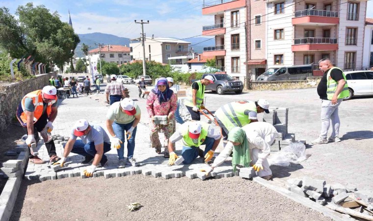 Sındırgıda imece kültürü canlanıyor