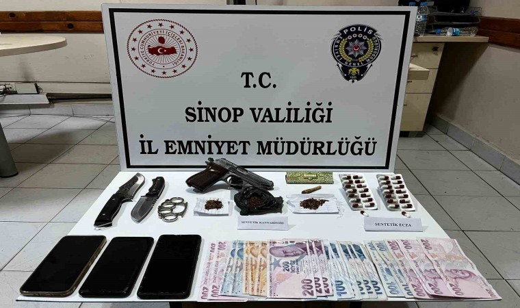 Sinopta uyuşturucu operasyonu: 2 tutuklama