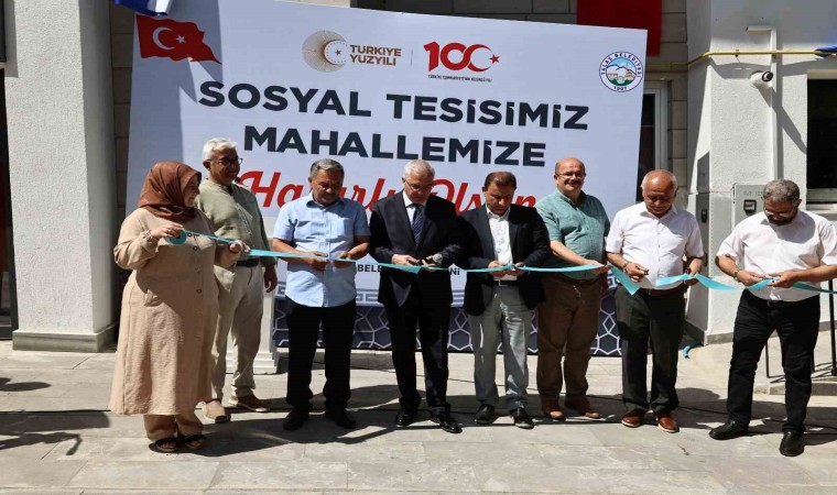 Talas Belediyesinden Reşadiyeye sosyal tesis