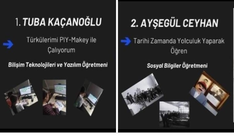 Tasarımcı öğretmenler Faik Güngör Ortaokulundan