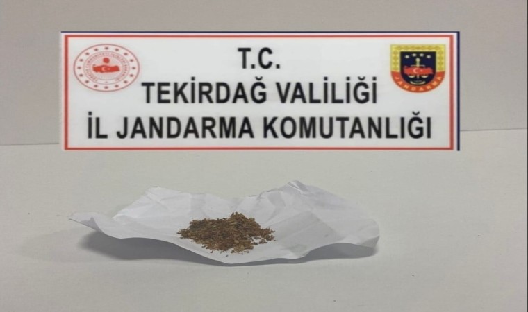 Tekirdağda bandrolsüz puro ve uyuşturucu madde ele geçirildi