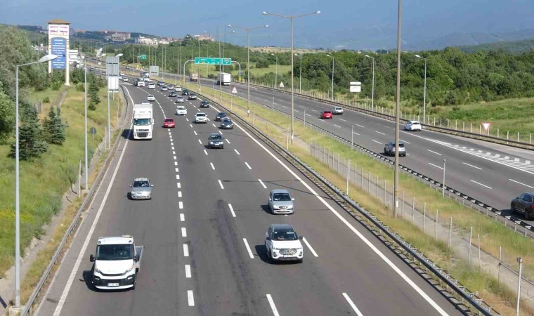 TEMin Bolu geçişinde akıcı yoğunluk