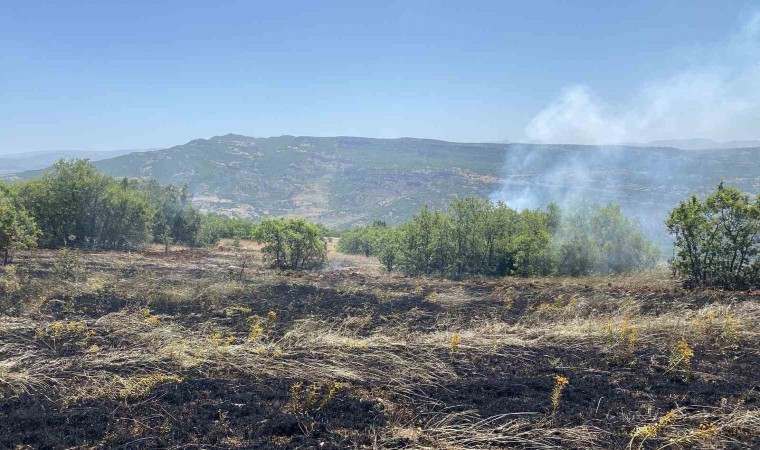 Tuncelide 3 ayrı bölgede çıkan yangınlardan 2si söndürüldü, 1ine müdahale sürüyor