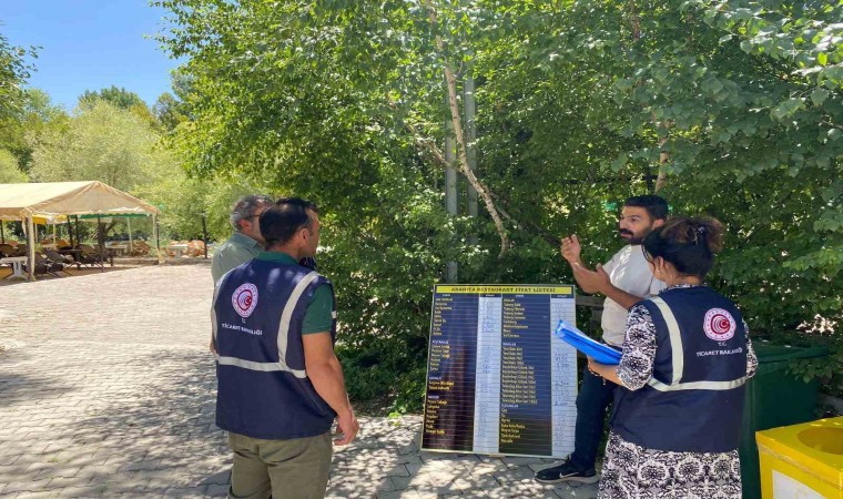 Tuncelide, kurallara uymayan işletmelere ceza kesildi