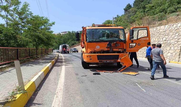 Tuncelide trafik kazası: 1 yaralı