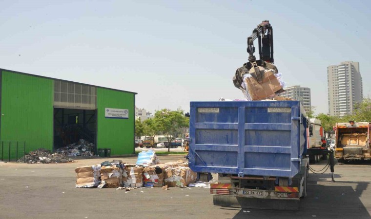 Yenişehirde 352 ton ambalaj ve tekstil atığı geri dönüşüme kazandırıldı