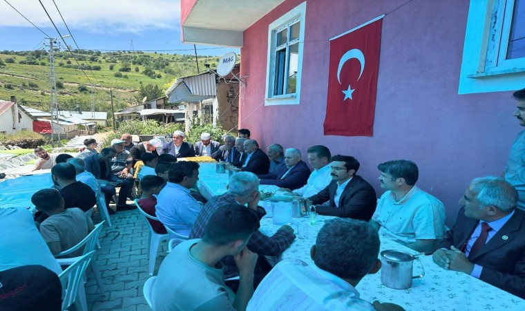 Yıldırım, Şehit Emrah Gündüzün mevlidine katıldı