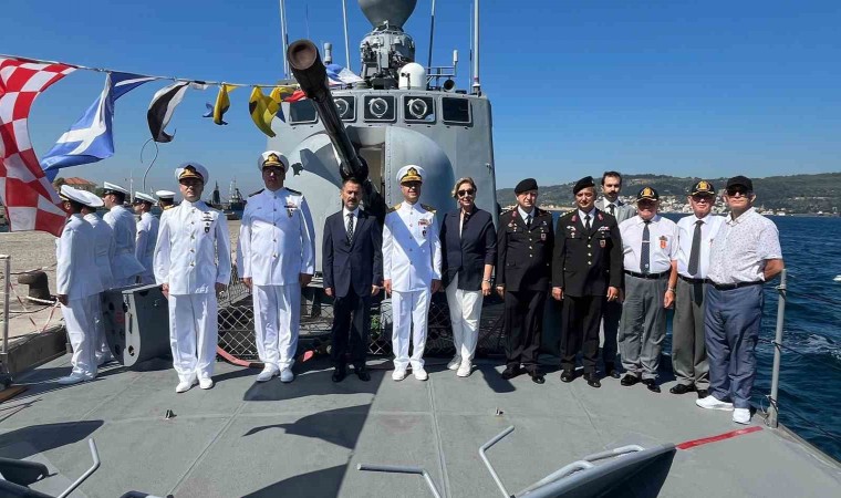 1 Temmuz Denizcilik ve Kabotaj Bayramında ‘TCG Fırtına Gemisi ziyarete açıldı