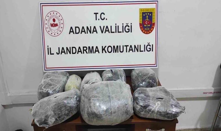 Adanada 24 kilo 850 gram esrar ele geçirildi