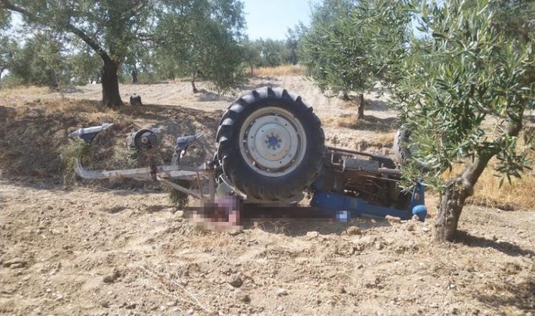 Akhisarda traktör kazası: 1 ölü