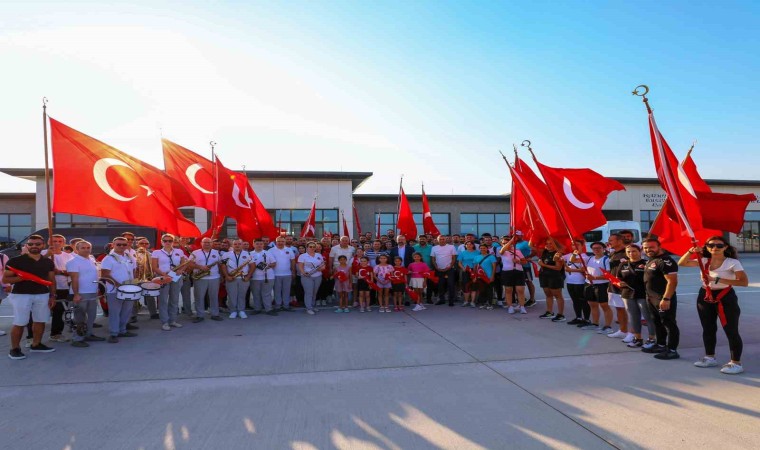 Antalyalı cimnastikçiler, Paris 2024e törenle uğurlandı