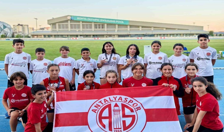 Antalyaspor Atletizm Takımı, Konyada 10 madalya topladı