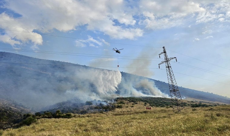 Arnavutlukun güneyinde orman yangınları