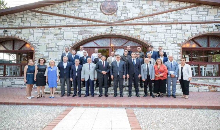 Başkan Tugay Aliağada koordinasyon toplantısı yaptı