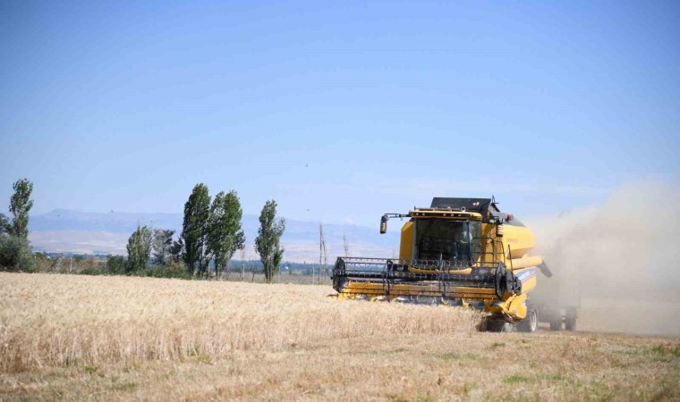 Battalgazi Ziraat Mesleki ve Teknik Anadolu Lisesinde buğday hasadı