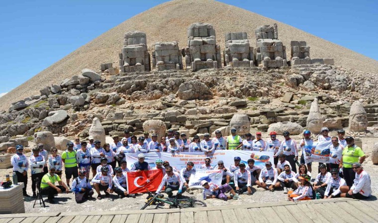 Bitlis Nemruttan Adıyaman Nemruta bisiklet turu sona erdi