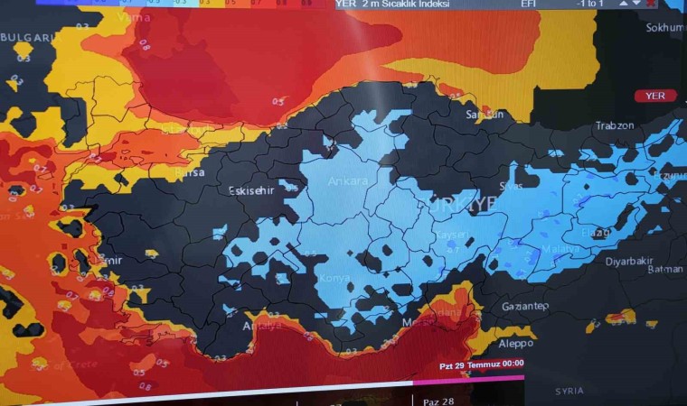 Bunaltıcı sıcaklık yerini sağanak yağışa bırakacak