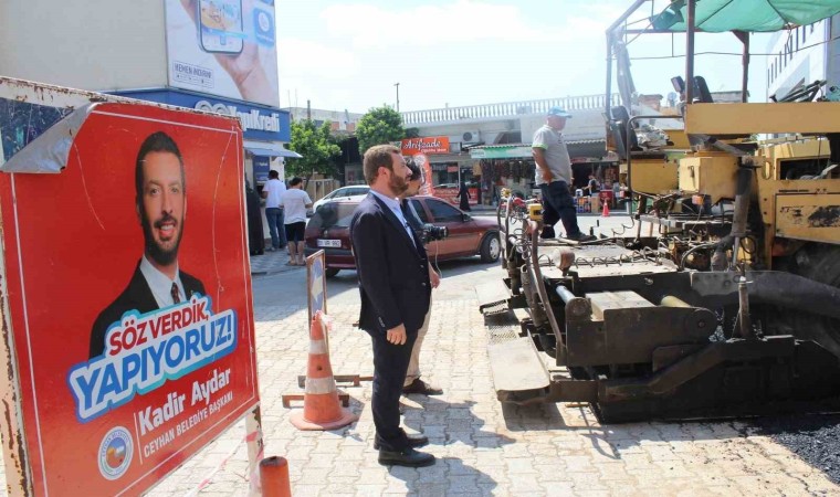 Ceyhan Belediyesi çarşı trafiğini rahatlatacak yeni yolu hizmete açtı