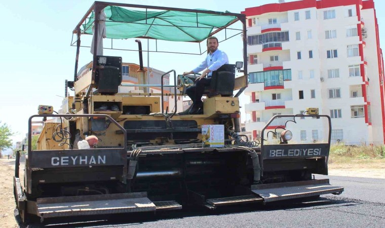 Ceyhanda hurdaya ayrılan asfalt dökme makinesi onarılarak belediyeye kazandırıldı