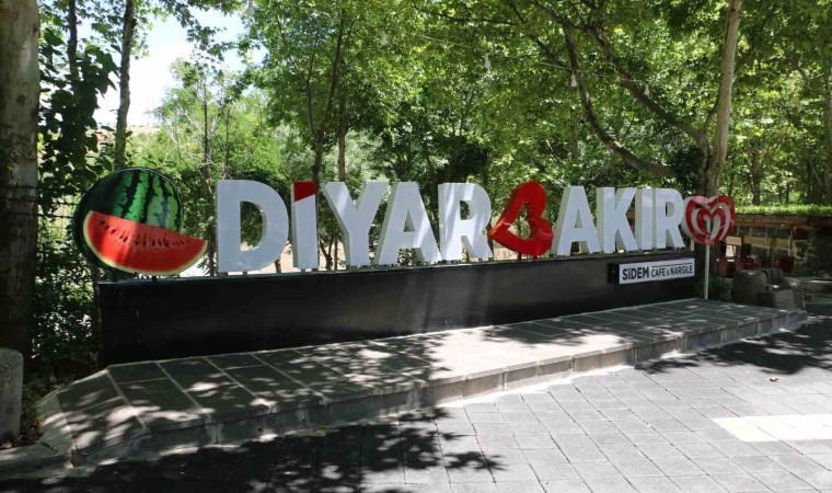 Diyarbakırda termometreler 45 dereceyi gösterdi: Tarihi mekanlar boş kaldı