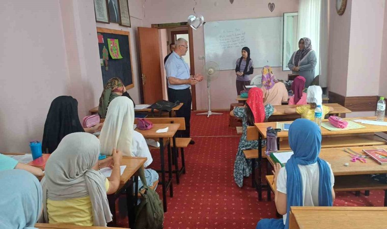 Düzcede kuran kurslarına yoğun ilgi