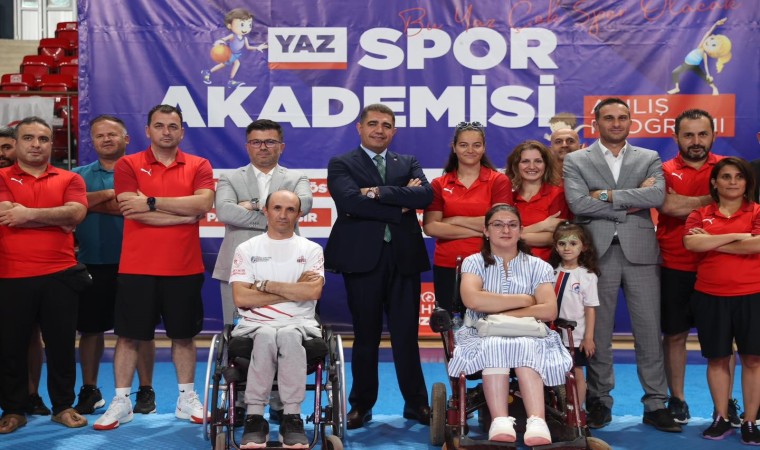 Düzcede yaz spor akademisi açılışı yapıldı