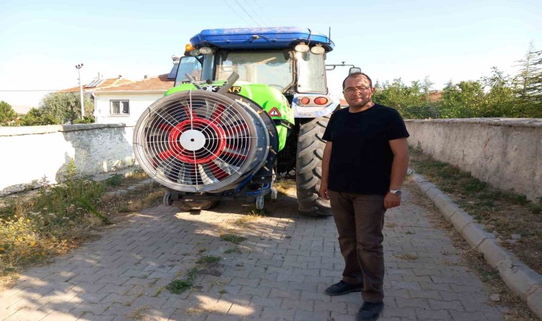 Emirdağ ilçesinin Yarımca Köyünde ilaçlama çalışmaları yapıldı