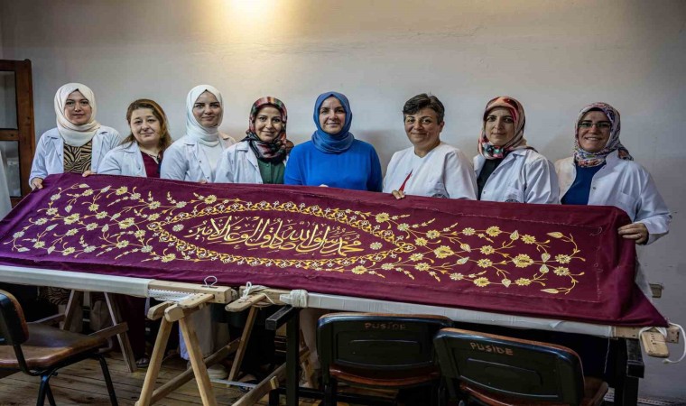 Eskiyen puşideler Tokatta yeniden ilmek ilmek işleniyor