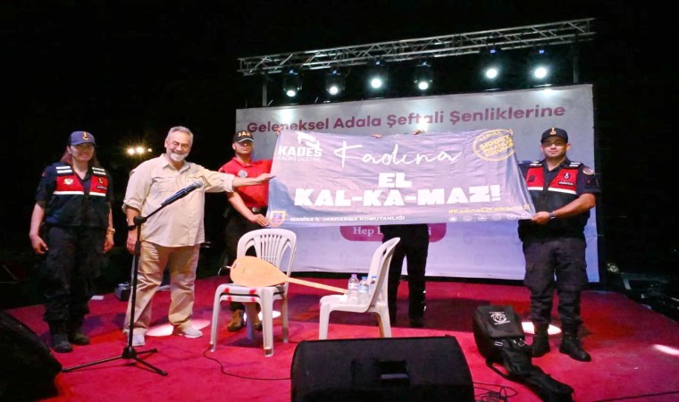 Festivalde kadına el kalkmaz uyarısı