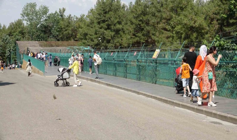 Gaziantep Doğal Yaşam Parkına ziyaretçi akını