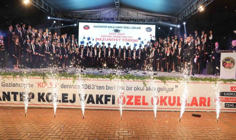 Gaziantep Kolej Vakfından YKSde bireysel ve kitlesel başarı gururu