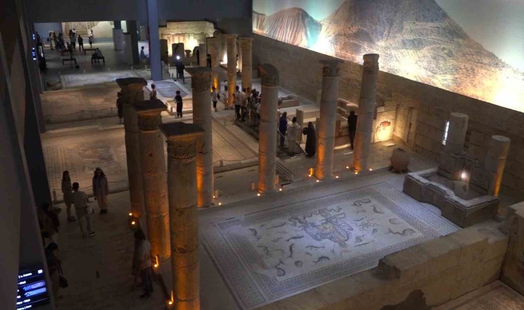 Gaziantep Zeugma Mozaik Müzesine yılın ilk 7 ayında ziyaretçi akını