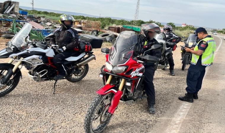 Gaziantepte 17 motosiklet trafikten men edildi