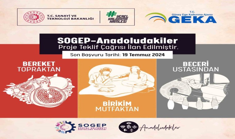 GEKA, 2024 yılı SOGEP ‘Anadoludakiler programını açıkladı