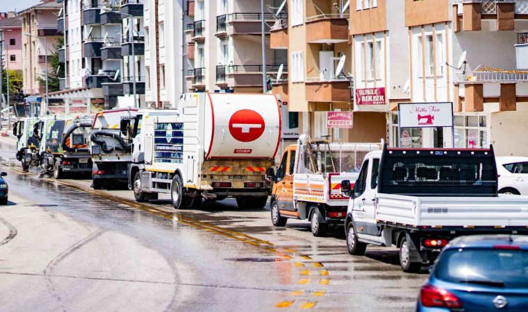 Gölbaşının mahallelerinde temizlik seferberliği