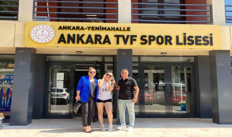 Hakkaride ilk defa bir öğrenci Ankara TVF Spor Lisesine yerleşti