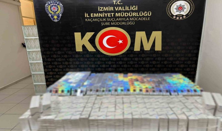 İzmirde kaçakçılara eş zamanlı operasyon