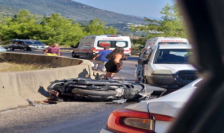 İzmirde zincirleme kaza: 1 ölü, 6 yaralı